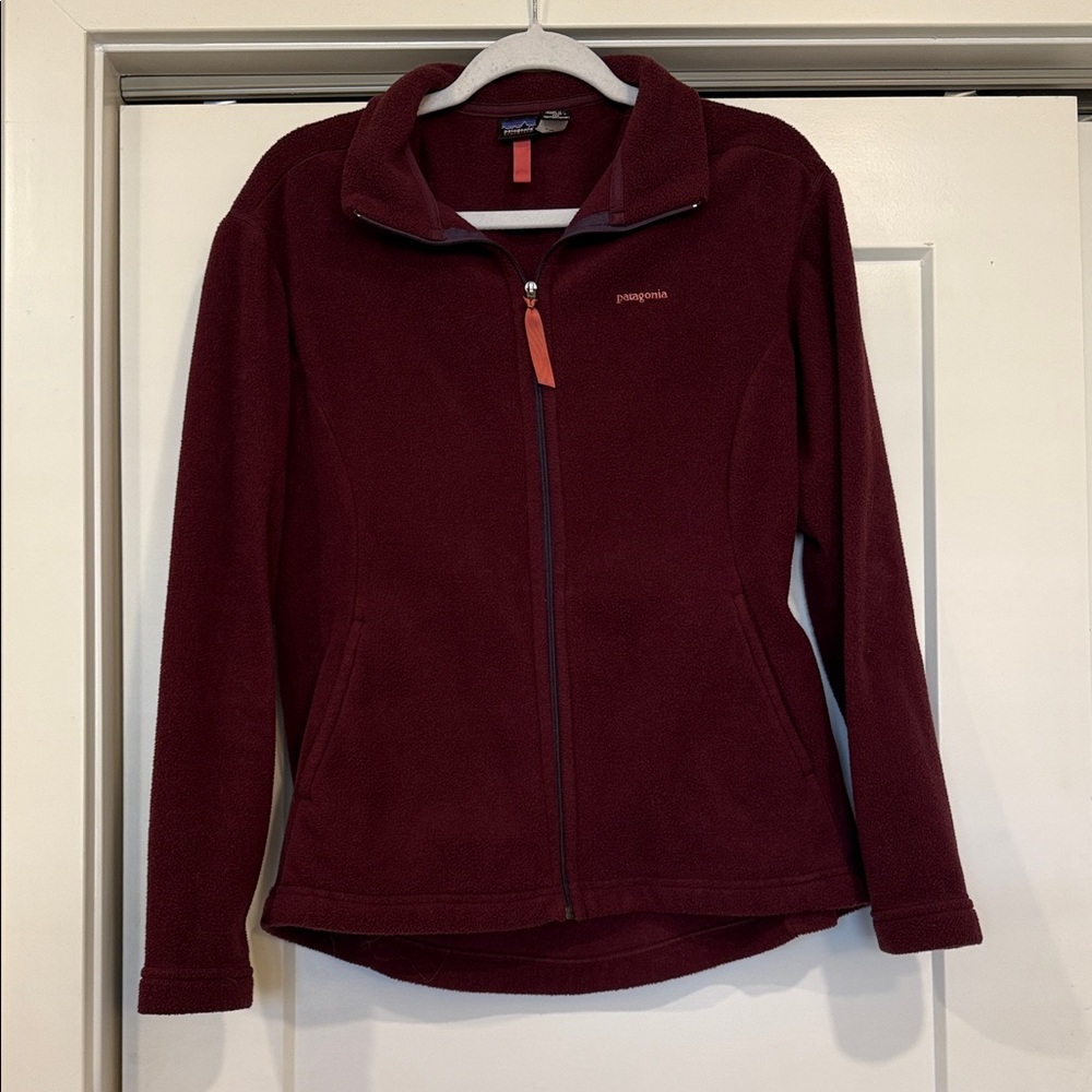 Patagonia Women's Maroon Fleece Jacket